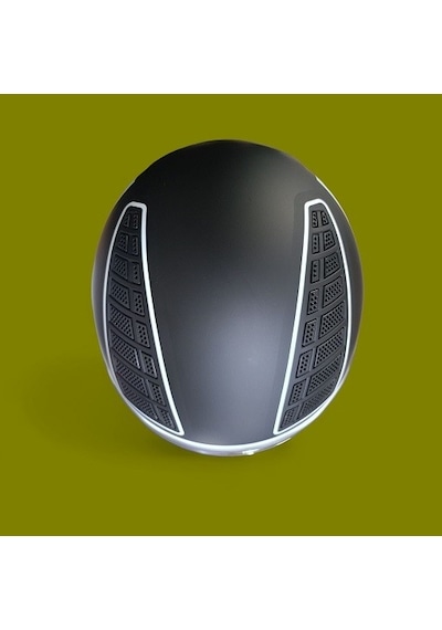 Ncr Kask Çenesiz 230 Ece 22/06 Belgeli Grafik Siyah Gri