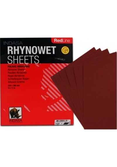 Indasa Redline Rhynowet Sulu Tabaka Zımpara 230X280Mm Indasa 240 Su Zımparası