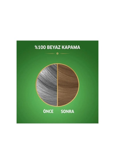 Jenerik Naturals Saç Boyası Açık Küllü Kumral 8/1