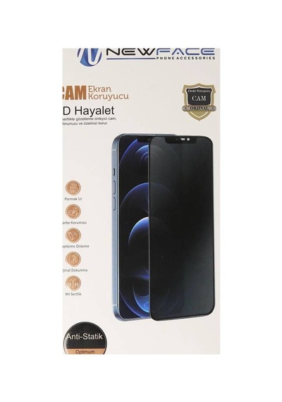 Xiaomi Redmi Note 15 Pro 5g 3d Antistatik Hayalet Cam Ekran Koruyucu - Siyah Evimdeyokyok