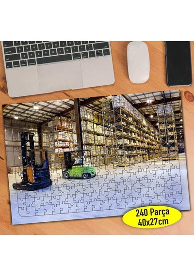 Fabrika Malzeme Deposu 240 Parça Puzzle Yapboz-98143817