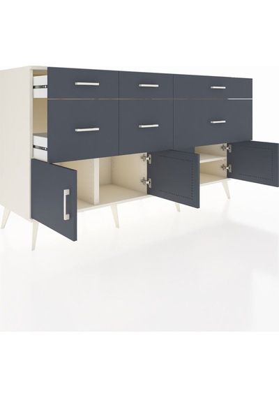 Kronos Konsol Tek Raflı 6 Çekmeceli 4 Kapaklı 176x59x99 Aytaşı-an Aytaşı-antrasit Kronos Konsol Tek Raflı 6 Çekmeceli 4 Kapaklı 176x59x99 Aytaşı-an Aytaşı-antrasit