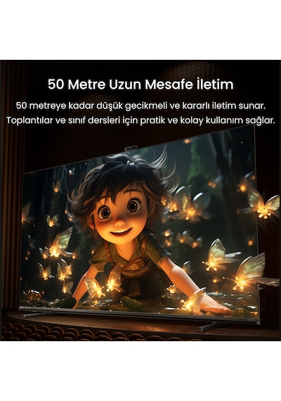 Veggieg 1080p 60hz Kablosuz Hdmı Görüntü Aktarım Cihazı Mini Wireless Hd Display Adaptör Verici Alıcı Set