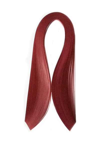 Hayal 3 Mm Koyu Kırmızı Renk Quilling Kağıdı - 100'Lü