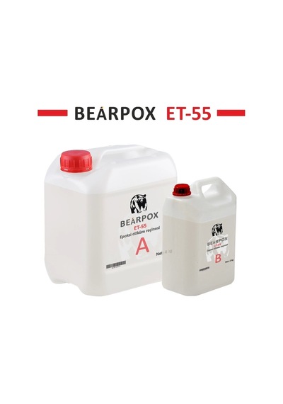 Epoksi Masa Reçinesi Bearpox Et55 6 Kg