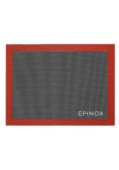Epinox Profesyonel Silikon Delikli Pişirme & Hamur Açma Matı 40x60cm Sdm-64 Siyah