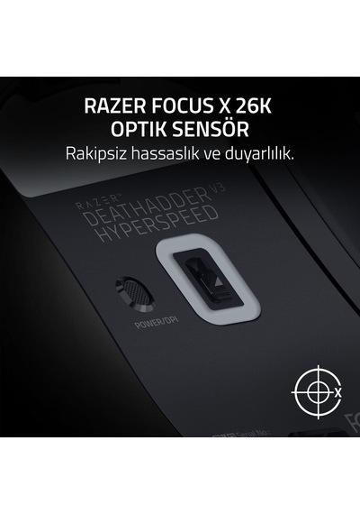 Razer Deathadder V3 Hyperspeed - 26k Dpi Ile Ultra Hafif Kablosuz