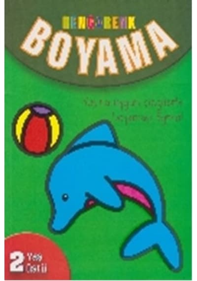 Rengarenk Boyama - 2 Yaş Üstü- Parıltı Yayınları