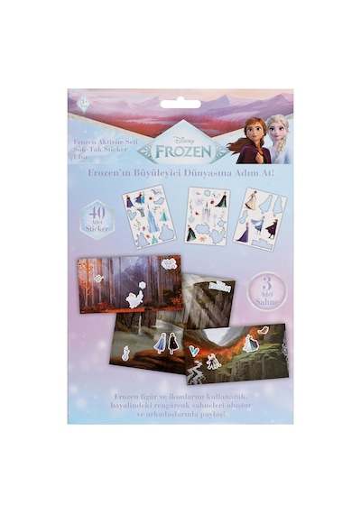 Frocx Disney Sök-tak Sticker Aktivite Seti 2 Adet Çok Renkli