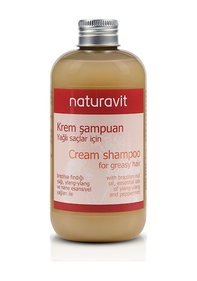 Naturavit Yağlı Saçlar İçin Krem Şampuan 250 Ml
