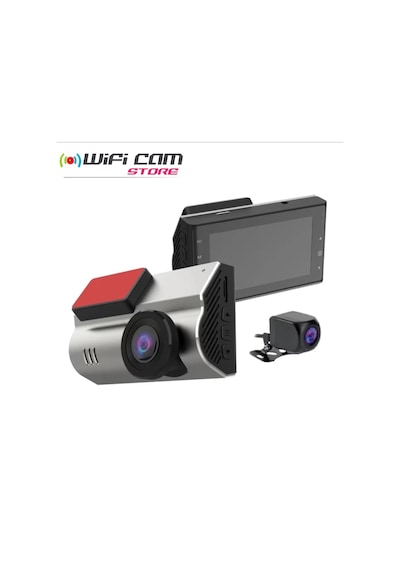 2k Ekranlı 2 Kameralı Wıfı Araç Kamerası+park Kiti