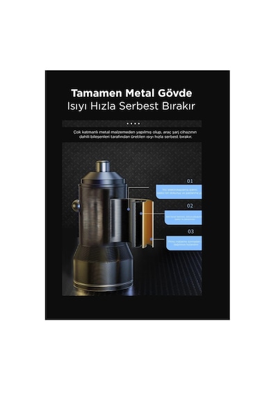 Sounddrive Siyah 2 Usb Port Girişli Transmitter Araç Şarj Cihazı 12w