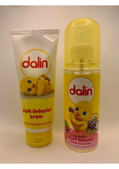 Dalin Bebek Kolonyası Çiçek Bahçesi 150 Ml + Pişik Önleyici Krem 100 Ml