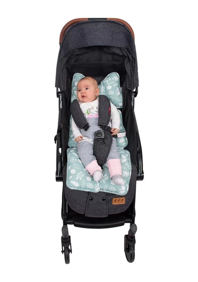 Sevi Bebe Puset Ve Oto Koltuğu Minderi Art 8376 Yaprak Desen