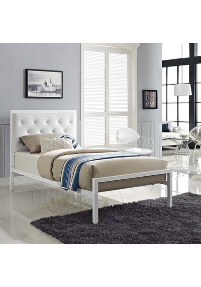 Zizuva Tasarım Tek Kişilik Kapitone Başlıklı Karyola 90 x 190 CM Zizuva Tasarım Tek Kişilik Kapitone Başlıklı Karyola 90 x 190 CM