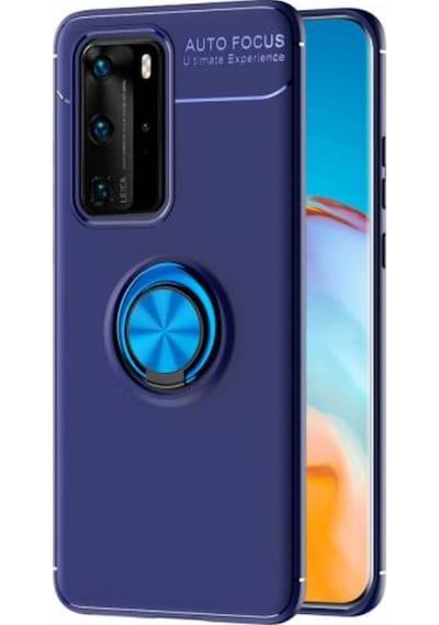 Huawei P40 Pro Yüzüklü Manyetik Ravel Kilif 513799658