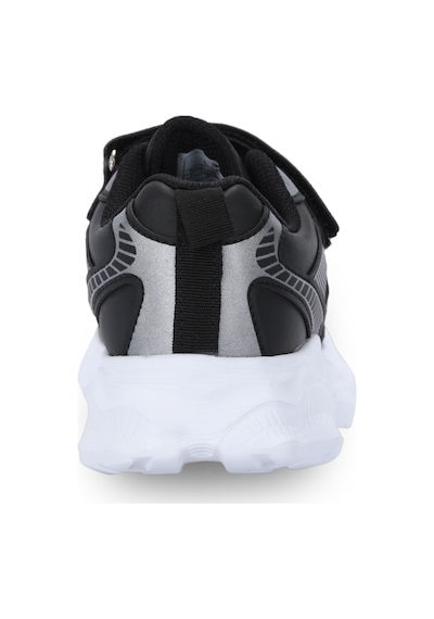 Slazenger Fıffy Unisex Çocuk Cırtlı Siyah / Gümüş Günlük Spor Ayakkabısı