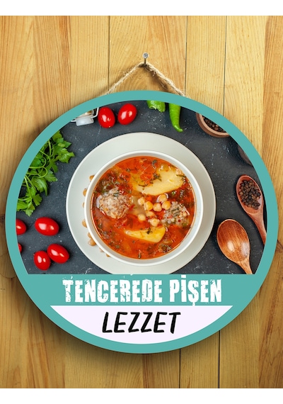 Mayeka Cafeler Restoranlar Sulu Yemekçiler Ev Yemekleri İçin Sulu Yemek Duvar Kapı Tablo Ahşap Askılı Pano Tabela