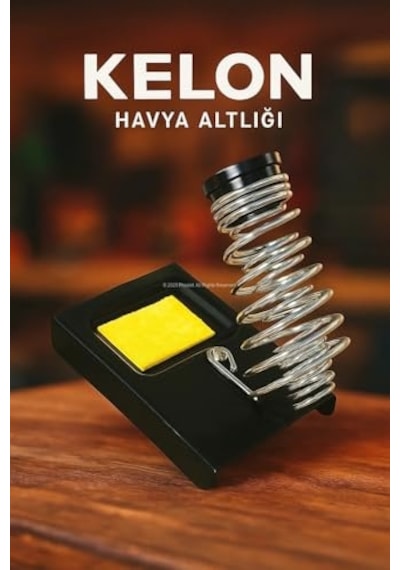 Tr Havya Altlığı, Lehim Sehpası, Metal Tabanlı, Stabil, Sehpa, Tutucu, Otomatik Kapanan Emniyetli, Lehimleme Araç