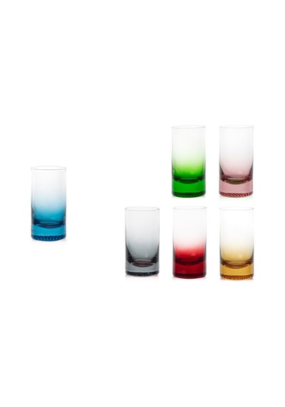 Mikasa Moor Molly 6lı Asorti Likör Bardağı P342.105706 Çok Renkli