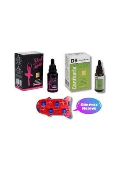 Pink Lady Kadın + Cantharis D9 Kadın & 6 Lı Hediye