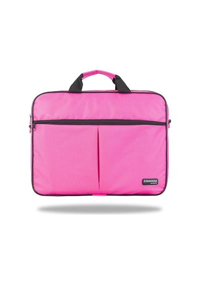 Classone Wtx306 Wtxpro Serisi 15.6 İnch Su Geçirmez Kumaş Apple Uyumlu MacBook , Laptop , Notebook El Çantası- Pembe