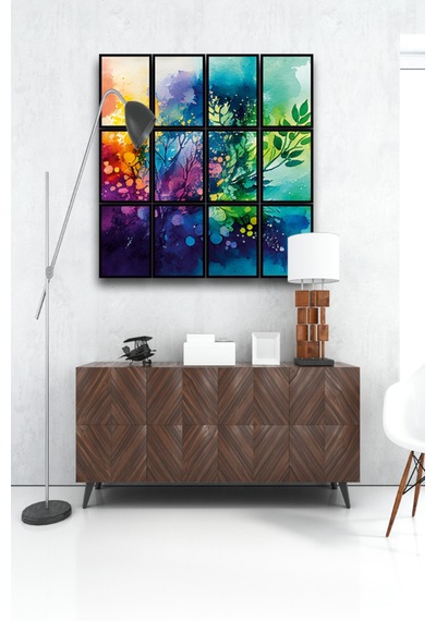 12 Parça Renkler Çiçek Çerçeve Görünümlü Mdf Tablo Duvar Süsü Hediyelik Eşya 45cm X 85cm Renkli - 606150469 Renkli 12 Parça Renkler Çiçek Çerçeve Görünümlü Mdf Tablo Duvar Süsü Hediyelik Eşya 45cm X 85cm Renkli - 606150469 Renkli