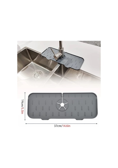 Mutfak Banyo Lavabo Kenarı Silikon Matı Mc-628
