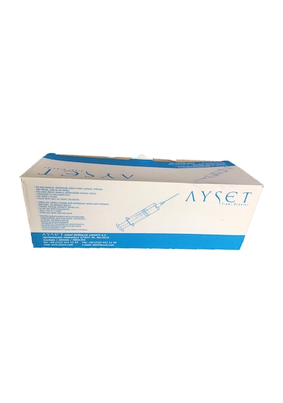 Ayset 1 ml 3p 26G Kahverengi Iğneli Insülin Enjektör 50 ADET