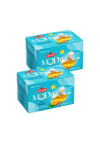 Mod Kış Masalı Bardak Poşet Çay 2x20 40gr. İkili Paket
