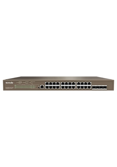 Tenda TEG5328P 24Port 410 W Full Poe Gigabit 4X SFP Switch