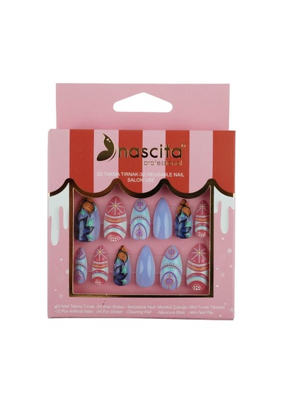 Nascita 3d Hand Made Takma Tırnak Nasnaıl0302