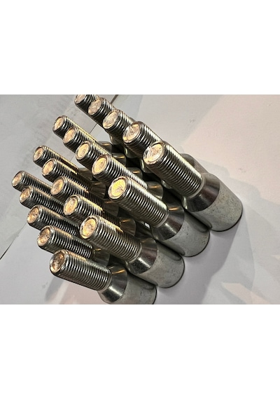 Alyan Başlı Bijon 12x1.50 20'li Set Şifreli Bijon