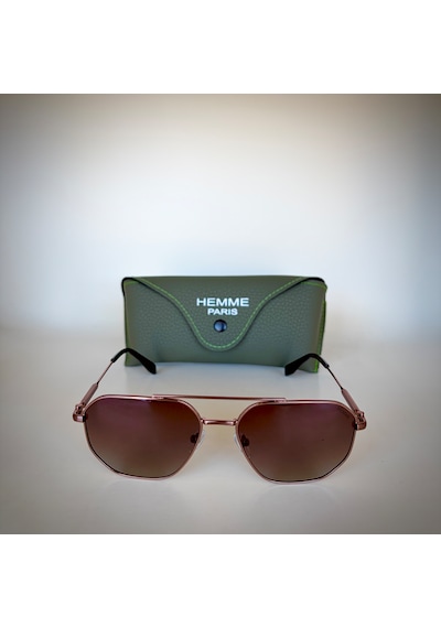 Hemme Paris He4004 C4 Unisex Güneş Gözlüğü Bakır