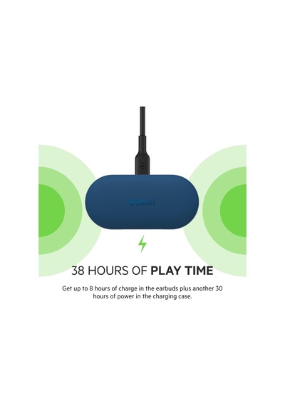 Soundform Play True Wireless Kulak İçi Kulaklık, Mavi