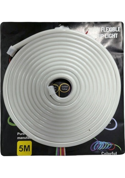 Space Neon Şerit Led 12v 8x16 Mm 5 Metre Kesilebilir Bağlantı Aparatlı Beyaz / Laam439 1