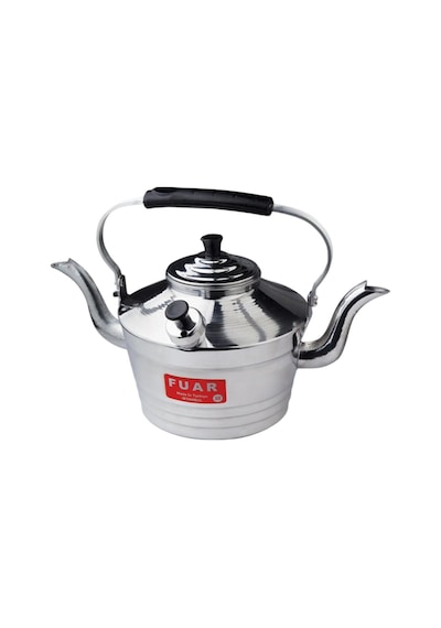 Yek Outdoor N 22 Çift İbrikli Alüminyum Çaydanlık 3 Litre Gri