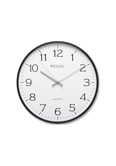 Regal 0250 Bw Ince Çerçeve Slim Duvar Saati (283883421) Beyaz