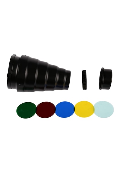 Gdx Sn-01 120mm Çaplı Petekli Snoot Bowens Adaptörlü Stüdyo Flaş