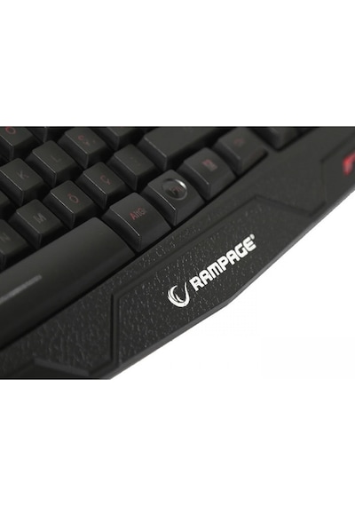 Rampage KM-R77 Siyah Usb 3 Farklı Ledli Gami  g Q Multimedia Klav