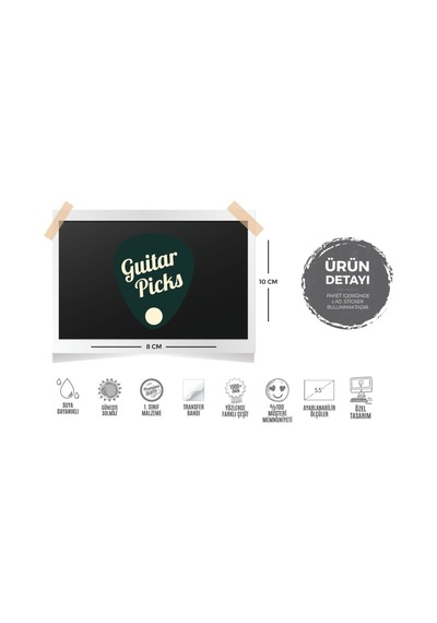 Bay Etiket Msc3 Gitar Penasi Sticker