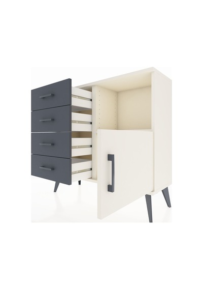 Arges Şifonyer Tek Raflı 4 Çekmeceli Tek Kapaklı 88x30x80 Aytaşı-aytaşı/antrasit Aytaşı/antrasit Arges Şifonyer Tek Raflı 4 Çekmeceli Tek Kapaklı 88x30x80 Aytaşı-aytaşı/antrasit Aytaşı/antrasit