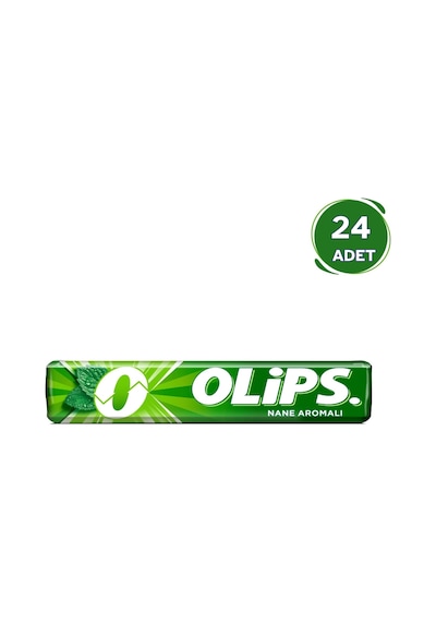 Kent Olips Yeşil Nane Aromalı Bonbon Şekerleme 24 x 28 G