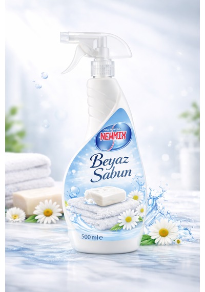 Beyaz Sabun Oda Parfümü 500 Ml Amber - Bahçe Gülü - Beyaz Sabun