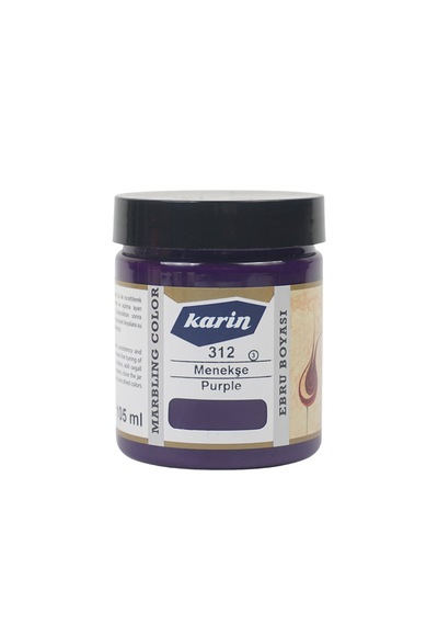 Karin Ebru Boyası 105 Ml. 312 Menekşe