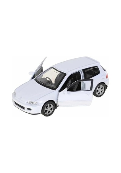 Welly Çek Bırak 12 Cm. Honda Civic Eg6 - Beyaz Açık Bej