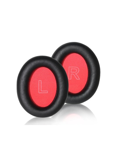 Novstrap Anker Soundcore Life Q10 Q10 Bt İle Uyumlu Kulaklık Pedi Süngeri Yastığı Kırmızı