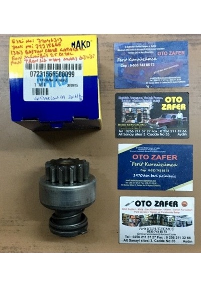 Mako 72315665 Marş Dişlisi 13diş Dipten Frez Ford Transit T12/t15