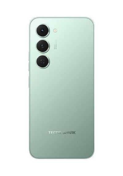 Tecno Spark 40 Pro Yeşil Arka Cam Batarya Pil Kapağı Telefon Arka Kapak