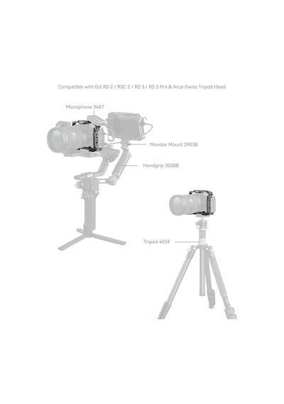Smallrig 4481 Sony 7r V / 7 Iv / 7s Iıı / 1 / 7r Iv İçin Hawklock Hızlı Çıkarma Kafesi